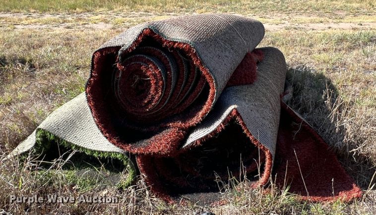 image for item LI9297 (3) rolls of artificial turf