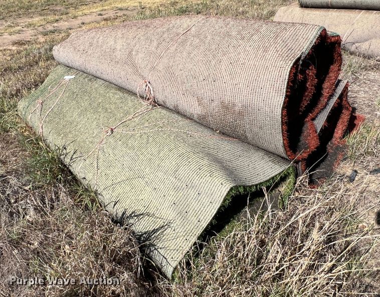 image for item LI9297 (3) rolls of artificial turf