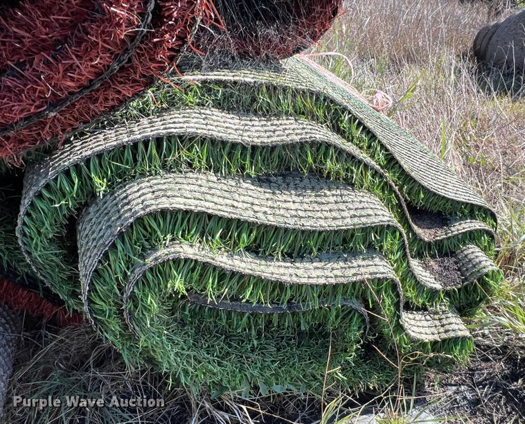image for item LI9297 (3) rolls of artificial turf