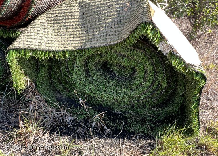 image for item LI9299 (3) rolls of artificial turf