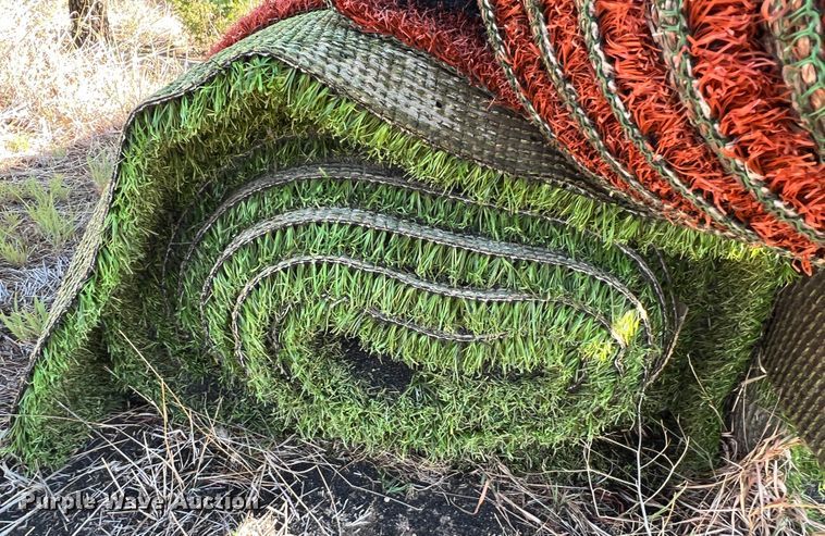 image for item LI9299 (3) rolls of artificial turf