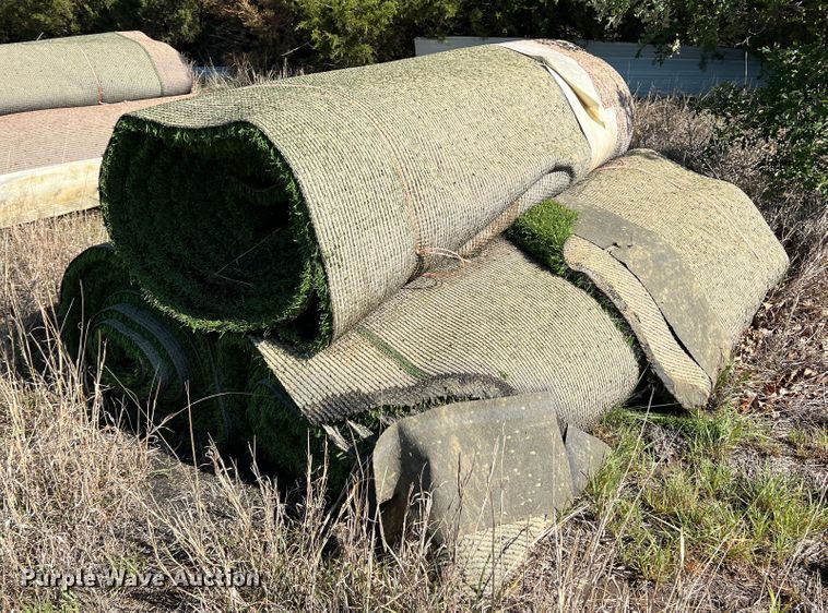 image for item LI9300 (3) rolls of artificial turf