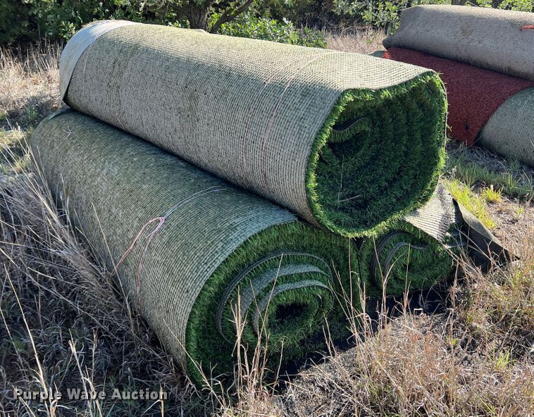 image for item LI9300 (3) rolls of artificial turf