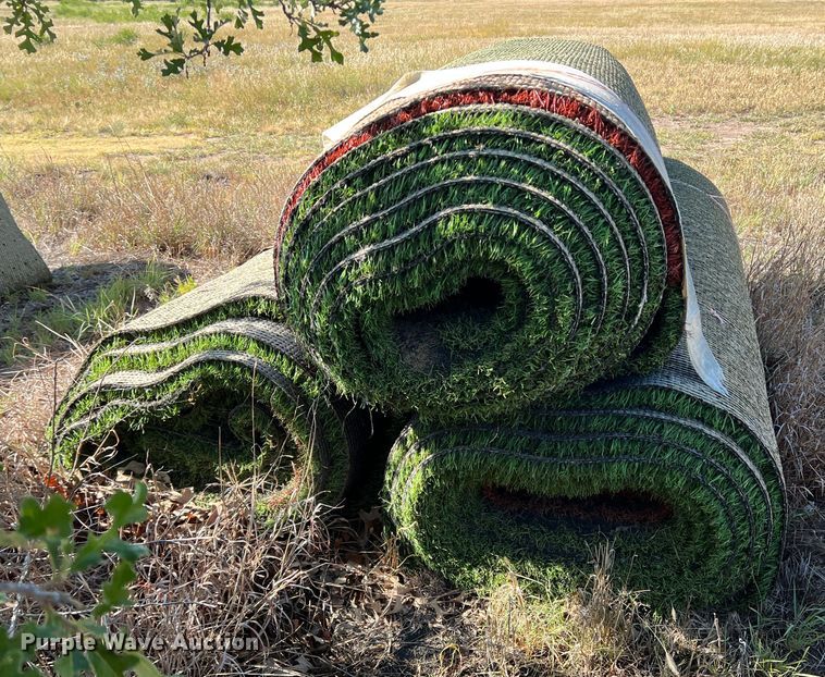 image for item LI9300 (3) rolls of artificial turf