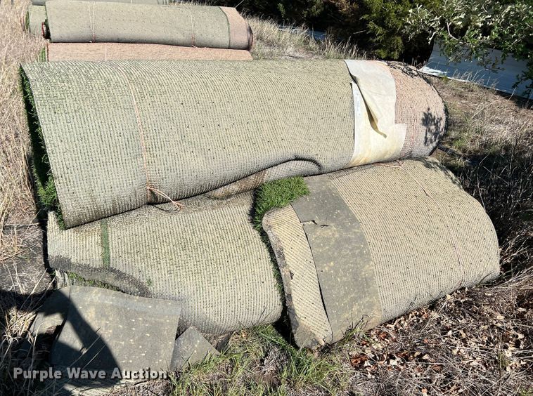 image for item LI9300 (3) rolls of artificial turf