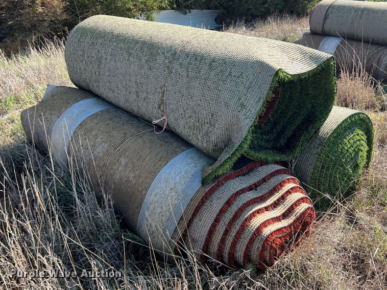 image for item LI9302 (3) rolls of artificial turf