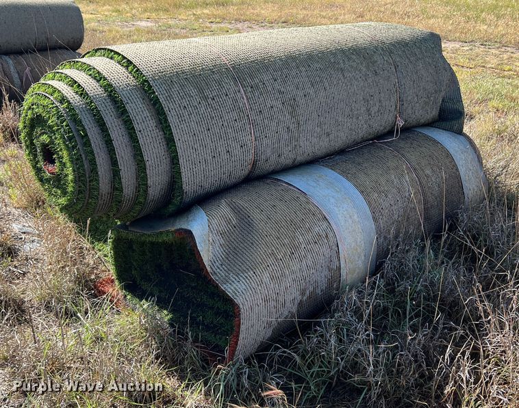 image for item LI9302 (3) rolls of artificial turf