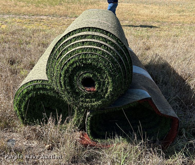 image for item LI9302 (3) rolls of artificial turf