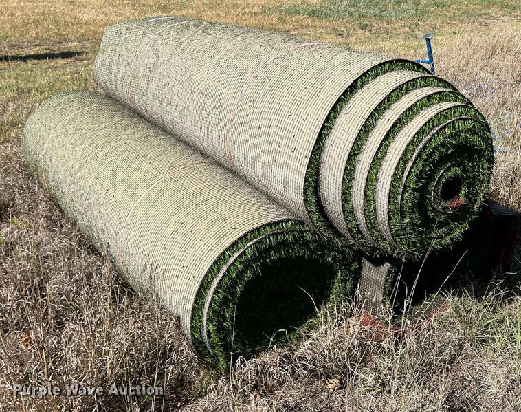 image for item LI9302 (3) rolls of artificial turf