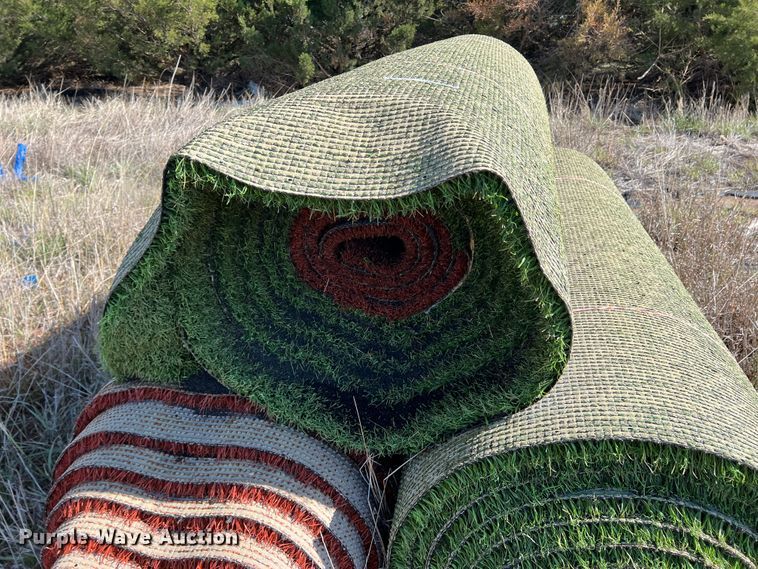 image for item LI9302 (3) rolls of artificial turf