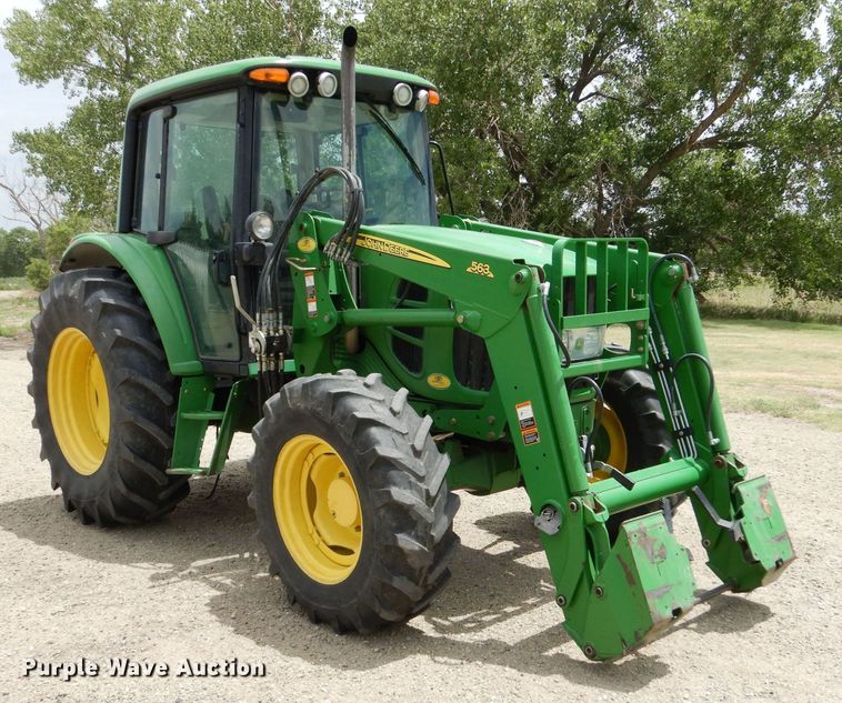 image for item LP9383 2010 John Deere 6330 Premium  MFWD tractor