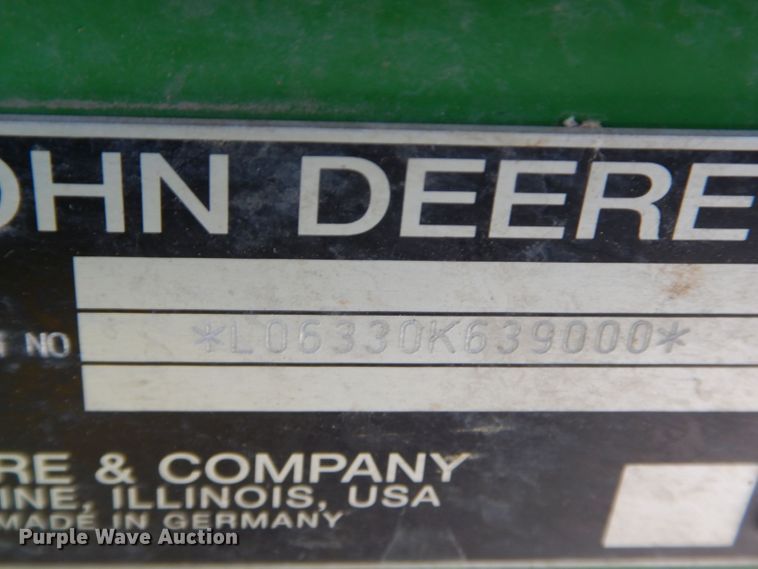 image for item LP9383 2010 John Deere 6330 Premium  MFWD tractor