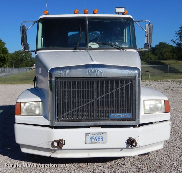 image for item LP9387 1994 White GMC WCA  water truck