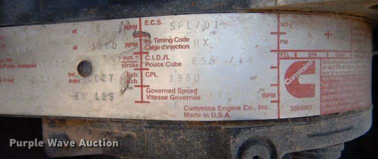 image for item LP9387 1994 White GMC WCA  water truck