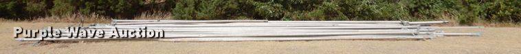 image for item LP9397 Approximately 30 pieces of aluminum irrigation pipes