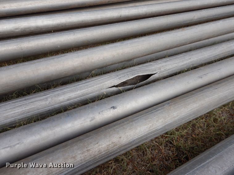 image for item LP9397 Approximately 30 pieces of aluminum irrigation pipes