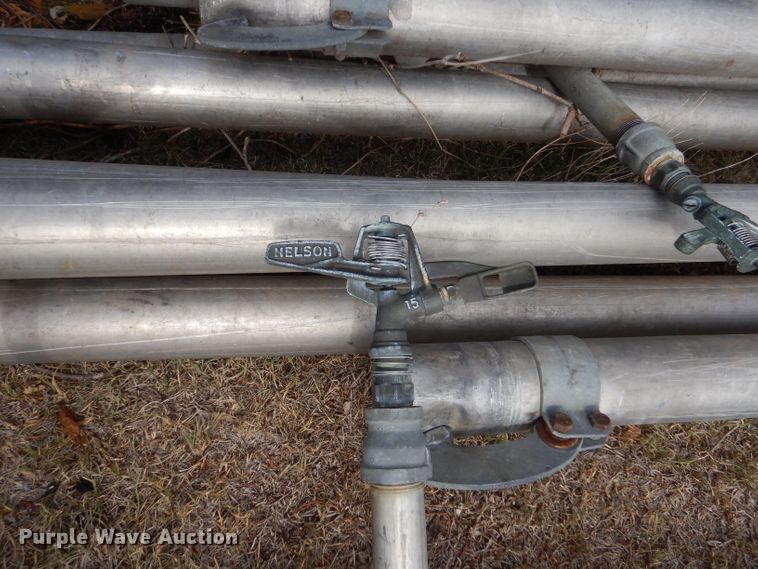 image for item LP9397 Approximately 30 pieces of aluminum irrigation pipes