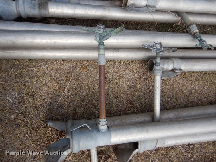 image for item LP9397 Approximately 30 pieces of aluminum irrigation pipes