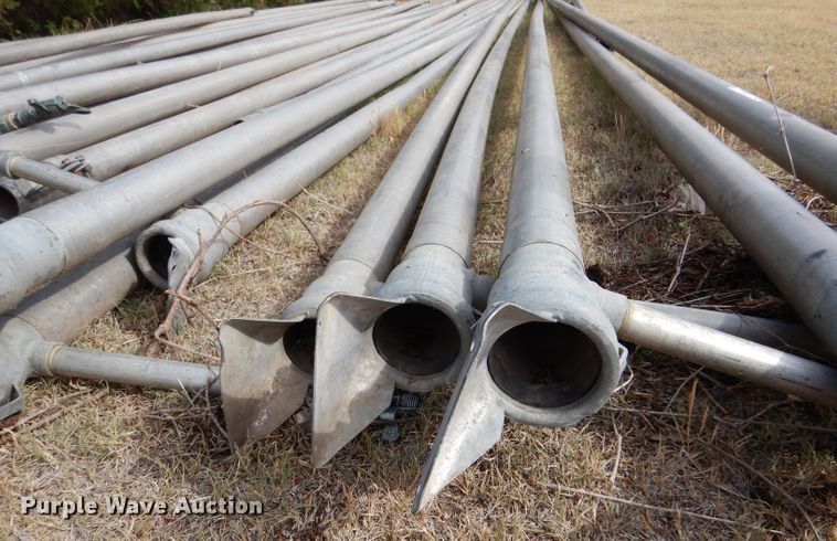 image for item LP9397 Approximately 30 pieces of aluminum irrigation pipes