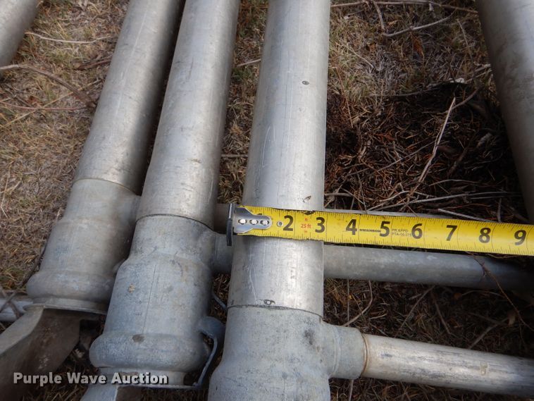 image for item LP9397 Approximately 30 pieces of aluminum irrigation pipes