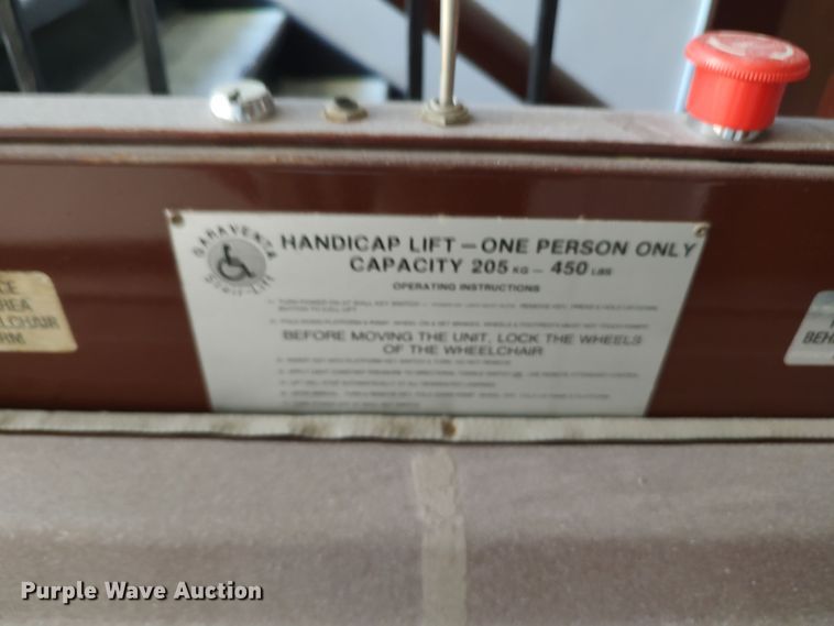 image for item LU9167 Garaventa Stair-Lift  handicap lift