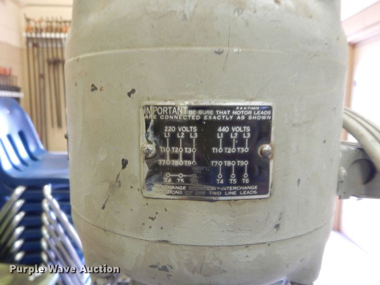 image for item MD9258 Robbins & Myers  drill press