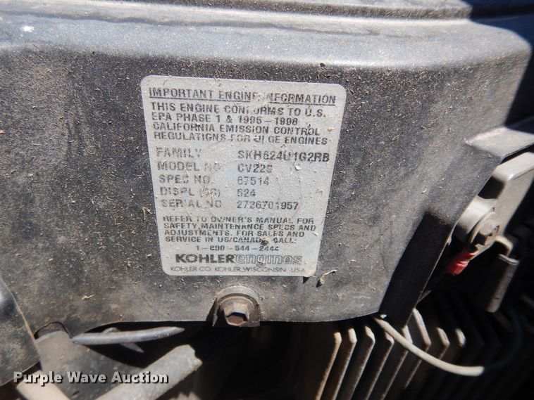 image for item MD9277 Dixon 5022  ZTR lawn mower