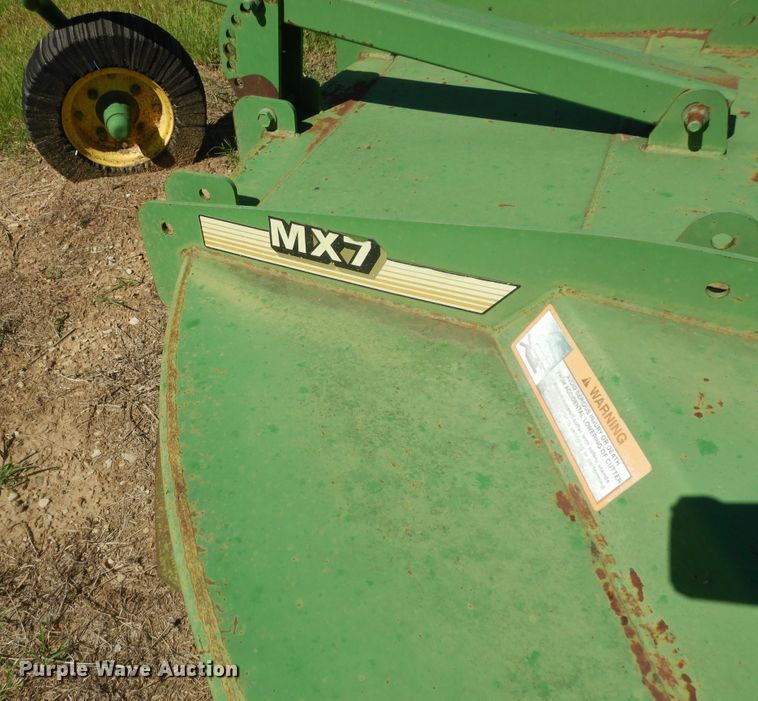 image for item MD9281 John Deere MX7  rotary mower