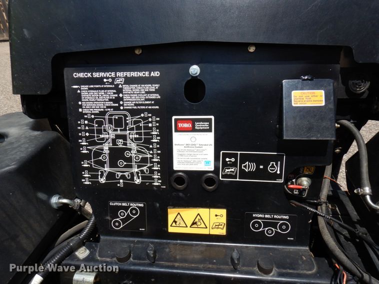 image for item MF9642 Toro Z Master  ZTR lawn mower