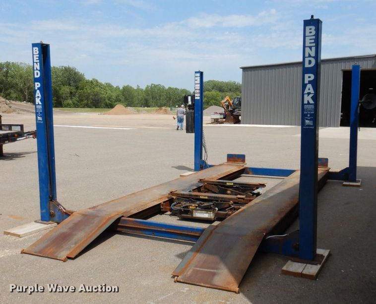 image for item MF9672 2004 Bend Pak HD-12SS  four post automotive lift