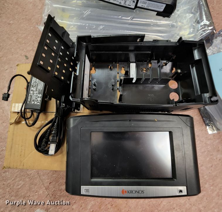 image for item MK9010 (3) Kronos 8609100-007 time clocks