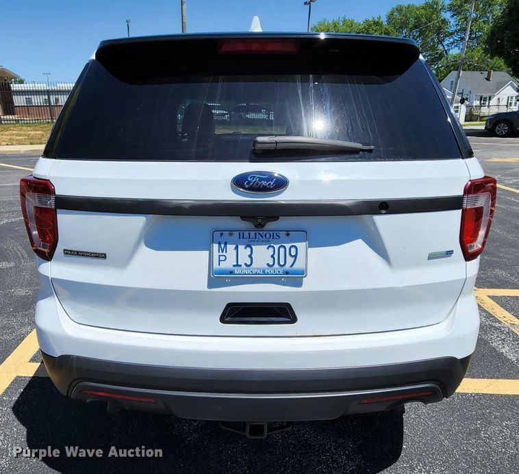 image for item MK9016 2016 Ford Explorer Police Interceptor  SUV