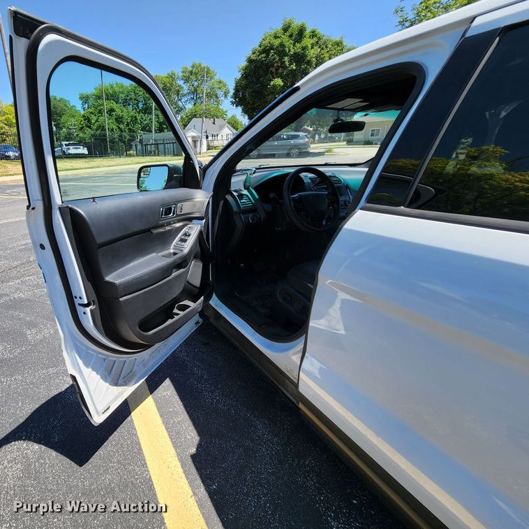 image for item MK9016 2016 Ford Explorer Police Interceptor  SUV