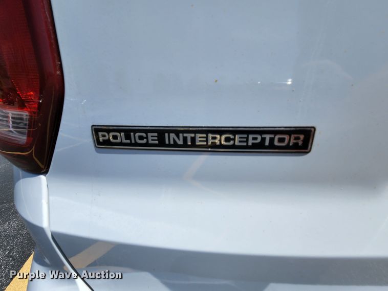 image for item MK9016 2016 Ford Explorer Police Interceptor  SUV