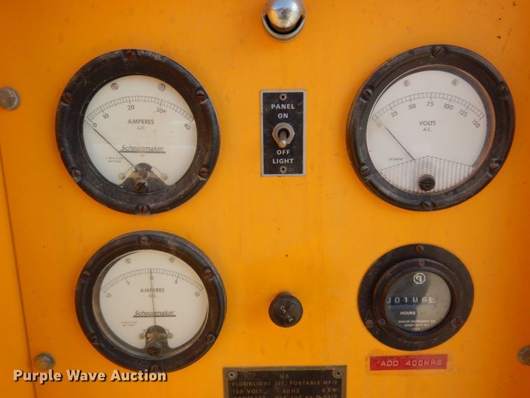 image for item MU9641 1970 A.G. Schoonmaker  light plant