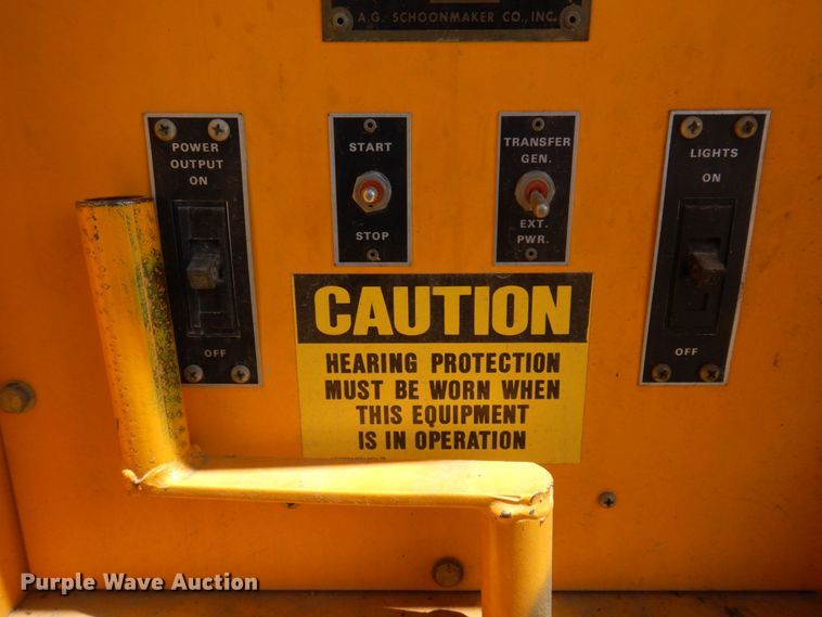 image for item MU9641 1970 A.G. Schoonmaker  light plant