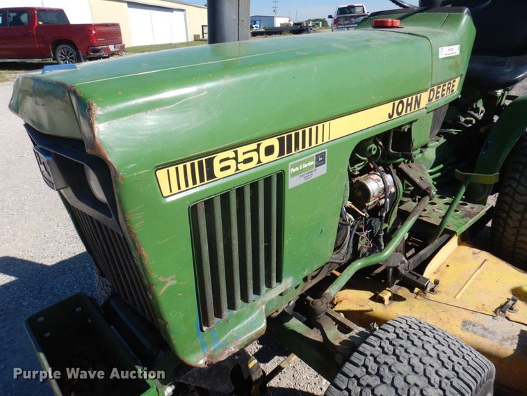 image for item MW9286 John Deere 650  tractor
