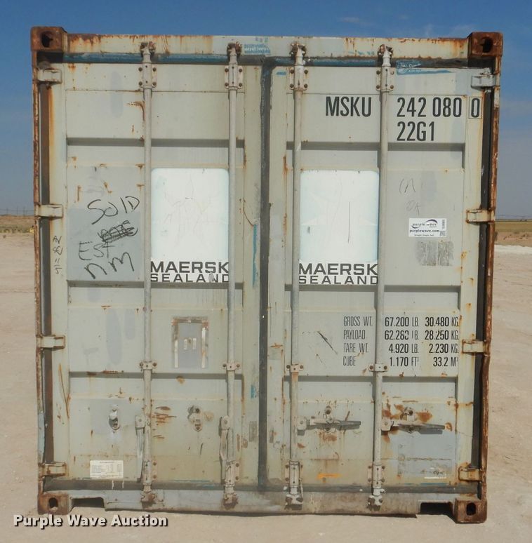 image for item DJ8965 Conex  storage container