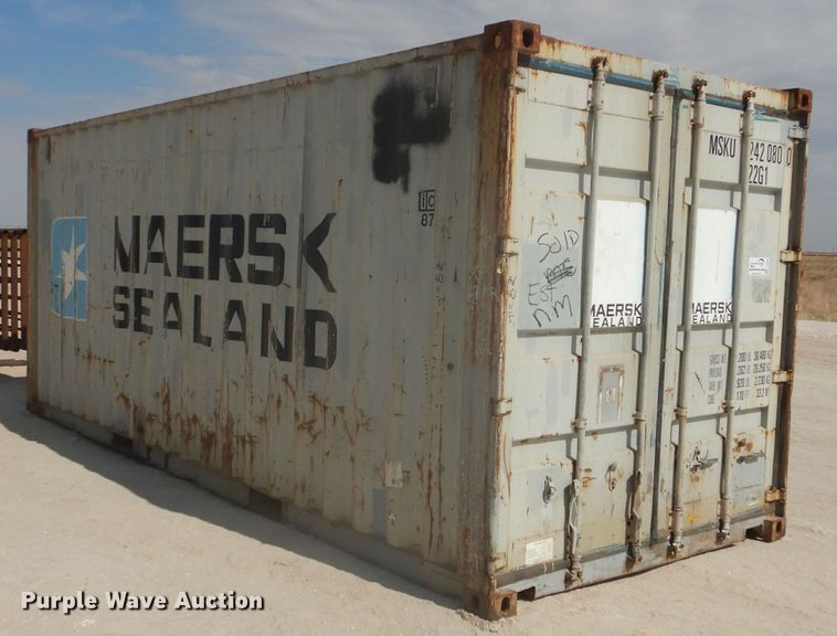 image for item DJ8965 Conex  storage container