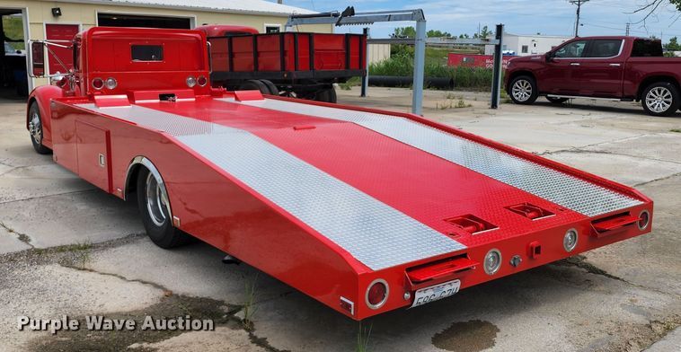 image for item DL6591 1936 Diamond T  car hauler truck