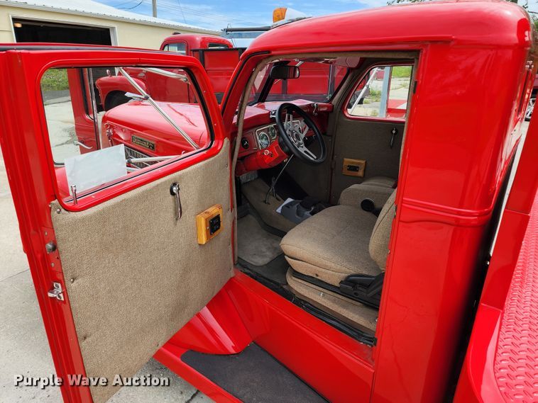 image for item DL6591 1936 Diamond T  car hauler truck