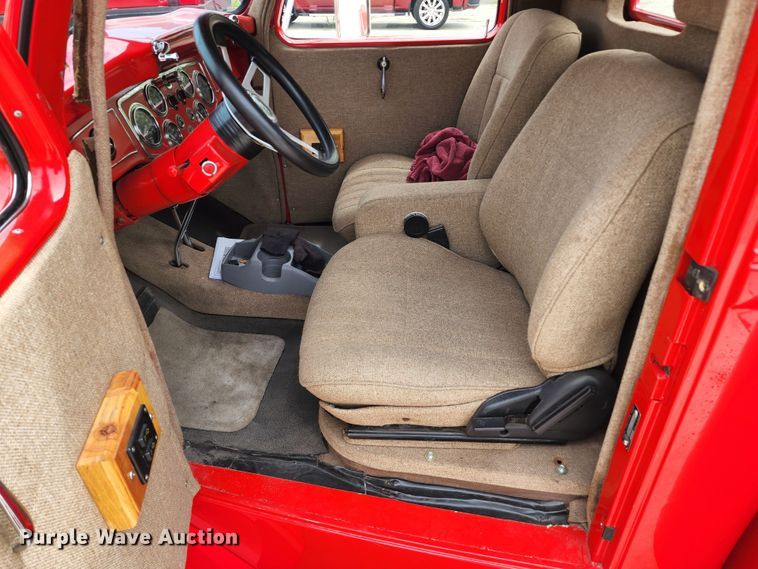 image for item DL6591 1936 Diamond T  car hauler truck