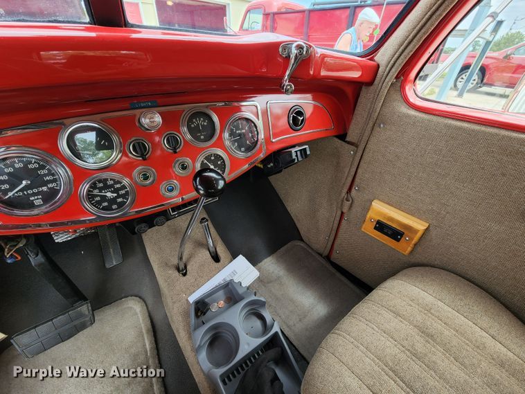 image for item DL6591 1936 Diamond T  car hauler truck