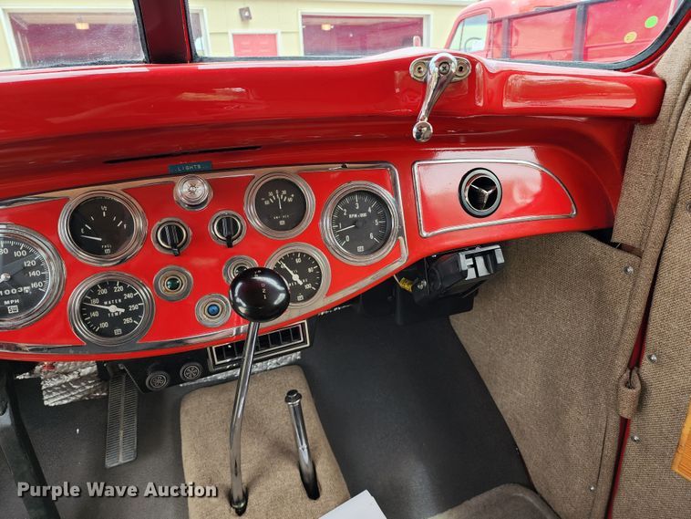 image for item DL6591 1936 Diamond T  car hauler truck