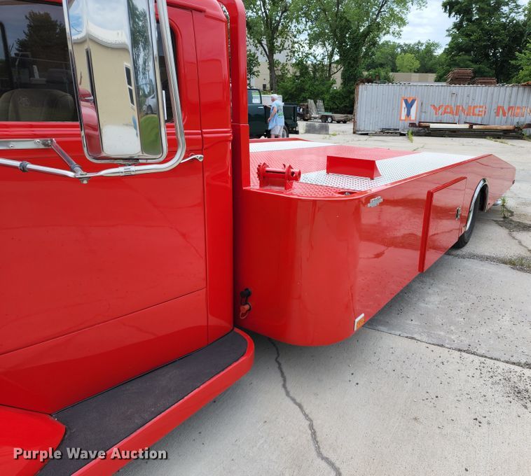 image for item DL6591 1936 Diamond T  car hauler truck