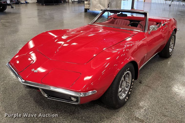 image for item DL6609 1968 Chevrolet Corvette