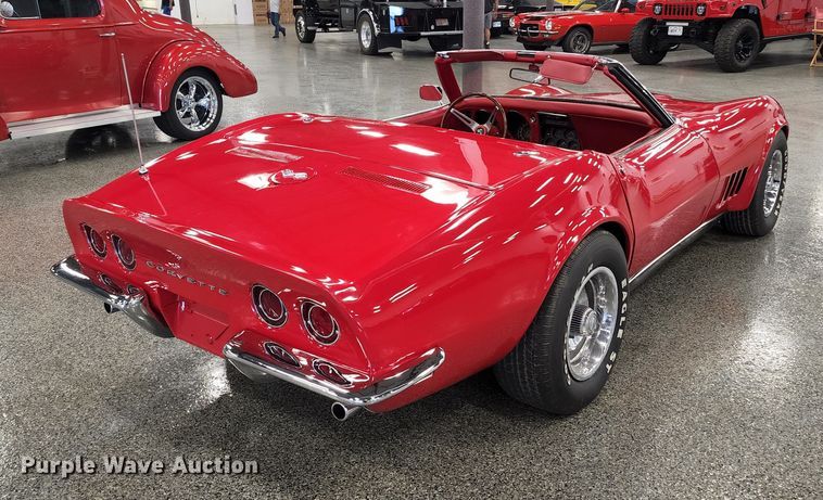 image for item DL6609 1968 Chevrolet Corvette