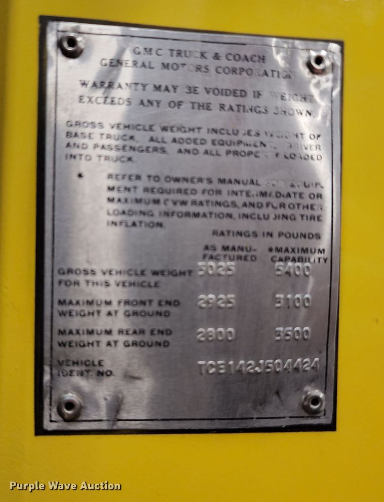 image for item DL6612 1972 Chevrolet  pickup truck