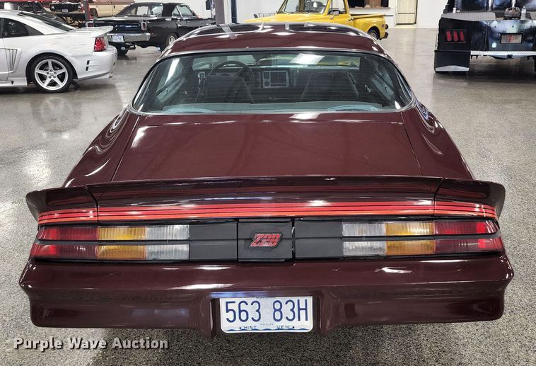 image for item DL6613 1980 Chevrolet Camaro Z28