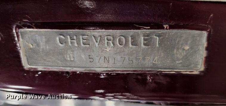 image for item DL6614 1957 Chevrolet Belair